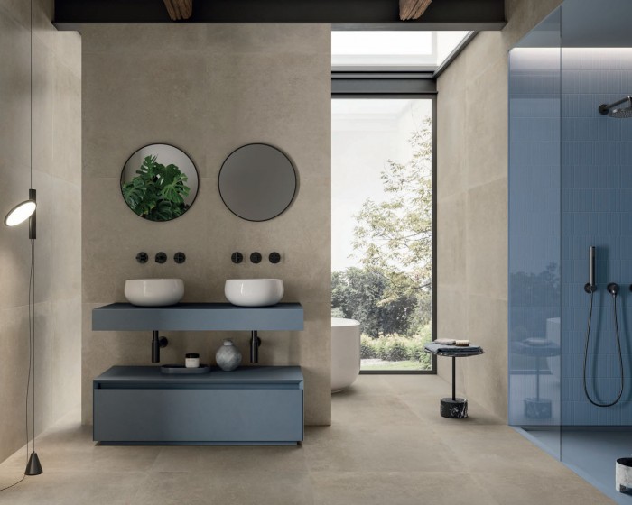 ITALGRANITI ICÔNE BLEU 80X80 AMANDE AMB - in-domo.si